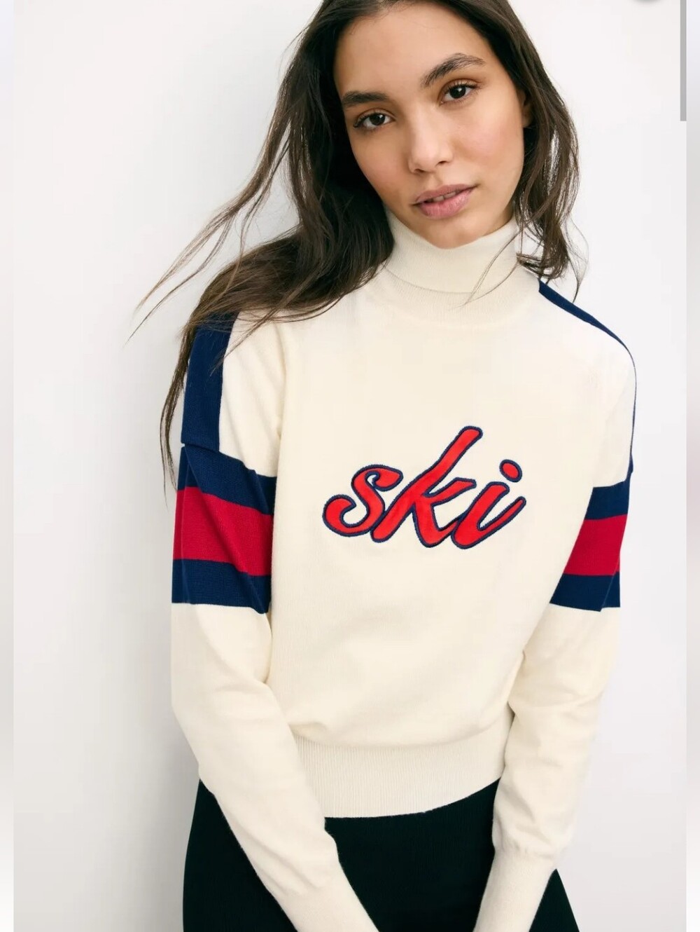 ALEXIA ADMOR JENNI TURTLENECK SWEATER SIZE M MSRP $209